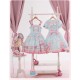 Mademoiselle Pearl Sanrio Cinnamoroll Cherry Themed Blouse Cutsew JSK and OP(Reservation/2 Colours/Full Payment Without Shipping)